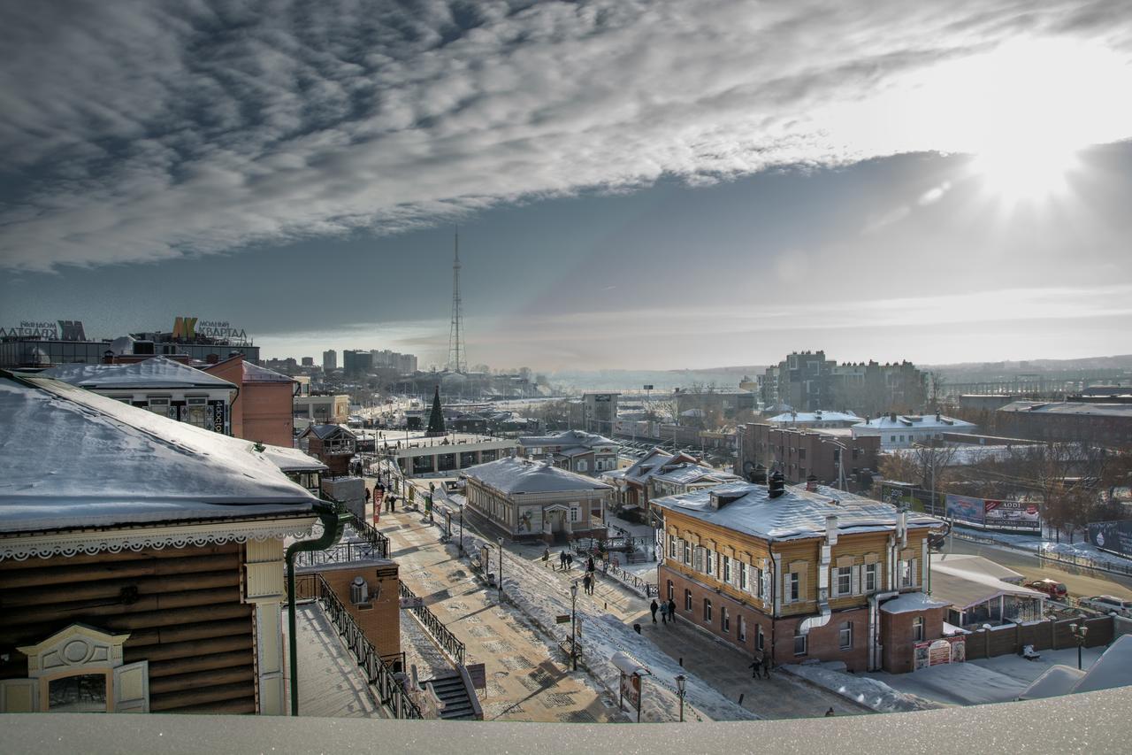 Berezka Hotel Irkutsk Esterno foto